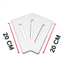 Superpool 20 cm 45 Derece Köşe Parçası